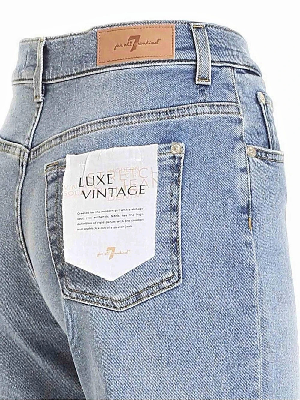 7 For All Mankind Luxe Vintage- Straight Leg Jeans